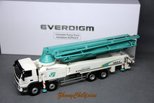 Volvo everdigm-bomba de concreto 52cx-5, 1:50, maquinário de caminhão, coleção de modelos de brinquedo fundido, decoração 2024 - compre barato