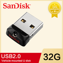 Sandisk-mini pendrive, original, com capacidade de memória 64gb, 32gb, 16gb, 8gb, para entrada usb 2024 - compre barato