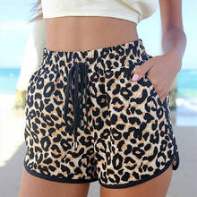 Fashion Summer Women Leopard Print Trousers European & American Charming Sexy Ladies Casual Short Feminino Shorts 2024 - buy cheap