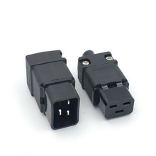Enchufe PDU/UPS estándar IEC320 C19 C20 16A 250V, conector eléctrico de CA con Cable extraíble, enchufe de SS-809 SS-810 2024 - compra barato
