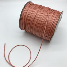 0.5mm 0.8mm 1mm 1.5mm 2mm Mauve Waxed Cotton Cord Waxed Thread Cord String Strap Necklace Rope For Jewelry Making 2024 - buy cheap
