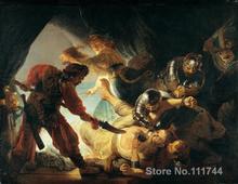 oil painting portrait The Blinding of Samson by Rembrandt van Rijn art for sale Hand painted High quality 2024 - buy cheap