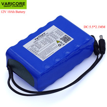 VariCore 12V 10Ah 18650  li-lon battery pack 10000mAh with BMS Circuit Protection Board DC 5.5*2.1mm high capacity backup power 2024 - buy cheap