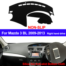 Capa de painel para mazda 3 bl, para painel de 2009, 2010, 2011, 2012 e 2013, antiderrapante, de silicone 2024 - compre barato