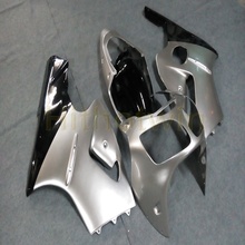 Custom motorcycle article for ZX-12R 00-01 fairings 2000 2001 ZX12R+bolts+Injection mold silver 2024 - buy cheap