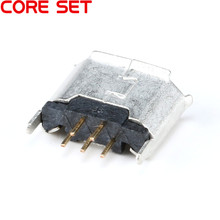 100 Uds Conector Micro USB 5 P 5 Pin SMD DIP hembra MINI USB hembra 2024 - compra barato