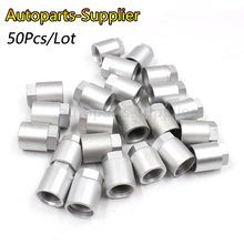 50PCS/lot Universial Common Use Aluminum Auto Wheel Racing Lock Tire Lug Nuts Acorn Rim Extended Open End 0030LM 2024 - buy cheap