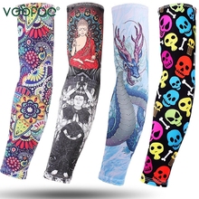 Ice Fabric Cycling Arm Warmers Basketball Sleeve Running Arm Sleeves Bicycle Arm warmers Camping Summer Sports Safety 2024 - buy cheap