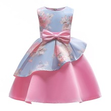 Princess Dresses For Girls Evening Dress Kids Girl Ball Gown For Baby Girls Dress Wedding Party Birthday Kids Clothes YCPD1813 2024 - buy cheap