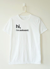 Hi , i "m" необычная забавная футболка с надписью, модные футболки унисекс Tumblr, повседневные топы, женская модная Необычная футболка в Инстаграме 2024 - купить недорого