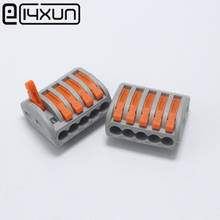 EClyxun 5pcs/lot Universal Compact Wire Wiring connector PCT-215 5pin Connector Conductor Terminal Block  With Lever AWG 28-12 2024 - buy cheap