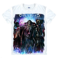 overlord anime T-Shirt The Great Tomb of Nazarick Shirt fashion t-shirts men anime cosplay costume kawaii style Shirt japanese a 2024 - buy cheap