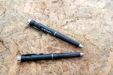 Ручка тактическая черная, защитные ручки 6061-T6, чехол из алюминиевого сплава с немецким стержнем, с вольфрамовым сплавом, для подарка, для повседневного использования 2024 - купить недорого