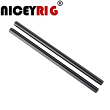 NICEYRIG 2PCS 15mm Aluminum Alloy Rods 30cm 12inch for Dslr Camera 15mm Rods System Camera Rail Rod Black 2024 - buy cheap