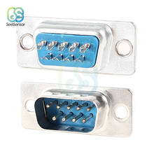 10pcs RS232 DB9 DB15 DB25 Male Female Socket Connector Serial VGA 2 Rows Solder Type Plug D-SUB Adapter 2024 - buy cheap