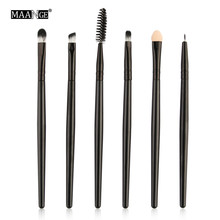 Maange 6PCS Makeup Brushes Tool Set Cosmetic Podwer Eye Shadow Foundation Blush Blending Beauty Make Up Brush c0920 2024 - buy cheap