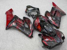 Motorcycle Fairing kit for HONDA CBR1000RR 04 05 CBR 1000RR 2005 2004 cbr1000rr ABS red flames black Fairings set+7gifts HS53 2024 - buy cheap