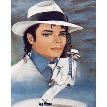 Dpsprue Full Square Round Drill 5D DIY Diamond Painting "Celebrity Michael Jackson  " Embroidery Cross Stitch Mosaic Home Decor 2024 - buy cheap