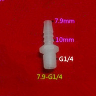 6,4mm * G3/8 "de plástico conector de manguera adaptador reducir conector de tubería 2024 - compra barato