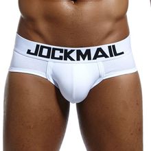 JOCKMAIL 6 PCS /Lot Brand Men Underwear Briefs Male Panties Sexy Gay penis pouch Cotton Underpants calzoncillos Slip shorts 2024 - buy cheap