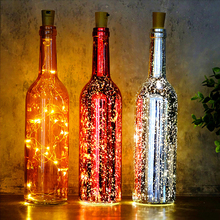 2M 20 LEDS Copper Wire Bottle String Lights Slingers For Glass Craft Bottle New Year/Christmas/Valentines Wedding Decoration 2024 - buy cheap