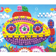 3D DIY Cartoon Crysta Children Puzzle EVA Foam Mosaic Stickers Art  l Sticker Creative Educational Toys For Kids 2024 - buy cheap