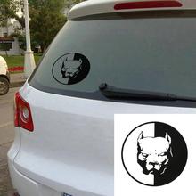 VODOOL 1pc Car Sticker Waterproof Pitbull Dog Bulldog Car Stickers Decoration Decal Auto Styling Car Styling High Quality 2024 - buy cheap