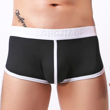 Sexy Men Boxer Soft Breathable Underwear Male Comfortable Cotton Panties Underpants Cueca Boxershorts Homme U Convex 2024 - buy cheap