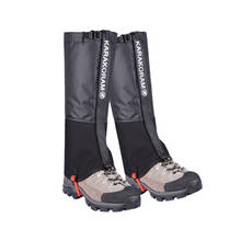 Уличные туристические походные альпинистские водонепроницаемые леггинсы для снега гетры для мужчин и женщин лыжные ботинки для пустыни снег ботинки Чехлы для обуви 2024 - купить недорого