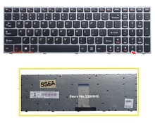 SSEA New US Keyboard For IBM Lenovo B5400 B5400A M5400 M5400A keyboard with silver frame 2024 - buy cheap