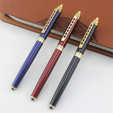 Jinhao 0.7mm Metal Rollerball Pen Gold Clip Smooth Writing Stationery Student Gift Ballpoint Pens 2024 - buy cheap