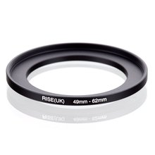 RISE-Anillo de aumento original, adaptador de filtro negro, 49mm-62mm 49-62mm 49 a 62 2024 - compra barato