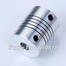 100pcs/lot, 7x7mm Aluminium CNC Stepper Motor Flexible Coupling Shaft Coupler,Inner Diameter:7*7mm,Outer 19X25mm 2024 - buy cheap