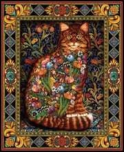 14/16/18/27/28 Needlework for embroidery DIY French DMC Color High Quality Counted Cross Stitch Kits Oil painting - Tapestry Cat 2024 - buy cheap