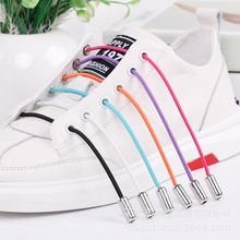 100 см цветные эластичные шнурки для обуви удобная Пряжка Красочные эластичные силиконовые шнурки без шнурков шнурки для кроссовок 2024 - купить недорого