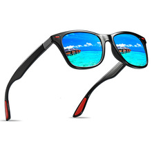 Gafas De Sol polarizadas clásicas para hombre y mujer, lentes De Sol polarizadas con montura cuadrada para conducir, UV400 2024 - compra barato