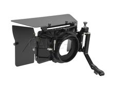 VEIO-TV DSLR Rigs ABS 4X4 Matte Box para A7S 7D 5D2 5D3 Camera 15mm Haste 2024 - compre barato