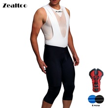 Zealtoo Spring Cycling Ropa Ciclismo Quick-dry 3/4 Cycling bib pants Breathable Cycling tights MTB Bicycle maillot bike pants 2024 - buy cheap