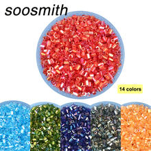 2MM 11/0 AB Color H Shape Round Hole Czech Seed Glass Beads Charms Kralen Beads For Jewelry Making Kids DIY Bracelet Necklace 2024 - buy cheap