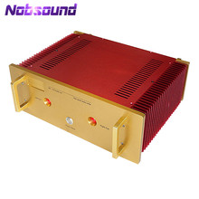 Nobsound hi-end alumínio gabinete amplificador de potência chassi diy case_red cor 2024 - compre barato