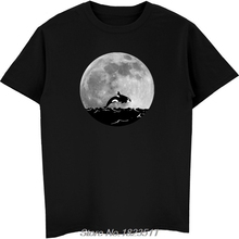 Fashion Summer Hot Sale Killer Whale Full Moon T-shirt Fantasy Retro Orca Shirt Men Funny Tee Shirt Harajuku Streetwear 2024 - buy cheap