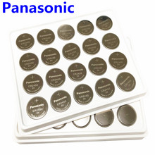 20 шт./лот, оригинал, Panasonic CR2450 CR 2450, 3 в, литиевая кнопка, батарея для монет, батареи для часов, часов, слуховых аппаратов 2024 - купить недорого