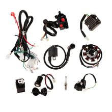 COMPLETE ELECTRICS For ATV QUAD 150CC 200CC 250CC CDI COIL WIRING HARNESS 2024 - buy cheap