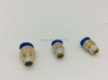 free shipping 6MM to 3/8" Pneumatic Tube Push In 3/8 inch Thread One Touch Quick Fitting Joint Connectors Male Straight Union 2024 - buy cheap