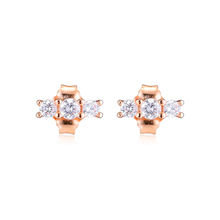 Sparkling Elegance Stud Earring 100% 925 Silver Jewelry with Clear CZ Free Shipping 2024 - buy cheap