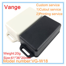 1pcs/lot wall-mounted junction box 61*36*20mm ABS plastic instrument housing diy for wire connector 2024 - buy cheap