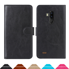 Capa carteira luxuosa para ulefone armor 5 pu couro retrô capa flip magnética fashion capas alça 2024 - compre barato