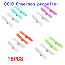 Cheerson cx-10 cx10 blade spare parts propeller main blades cx 10 RC quadcopter helicopter 4sets= 16pcs 2024 - buy cheap