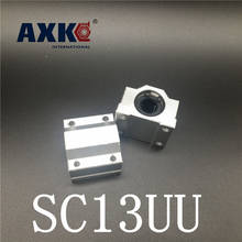 Axk Sc13uu 13mm 2pcs /lot Standard Linear Axis Ball Bearing Block With Bush, Pillow Block Linear Unit For Cnc Part 2024 - buy cheap