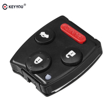 Резиновая накладка на ключи KEYYOU 20X 2 3 4 3 + 1 для Honda Civic Accord CR-V Pilot 2024 - купить недорого